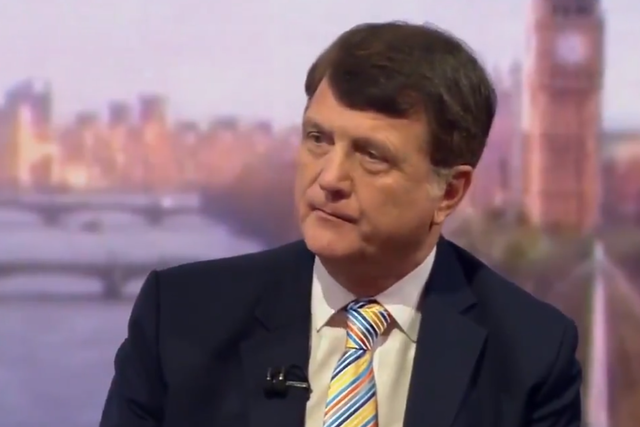 Gerard Batten appears on ‘The Andrew Marr Show’