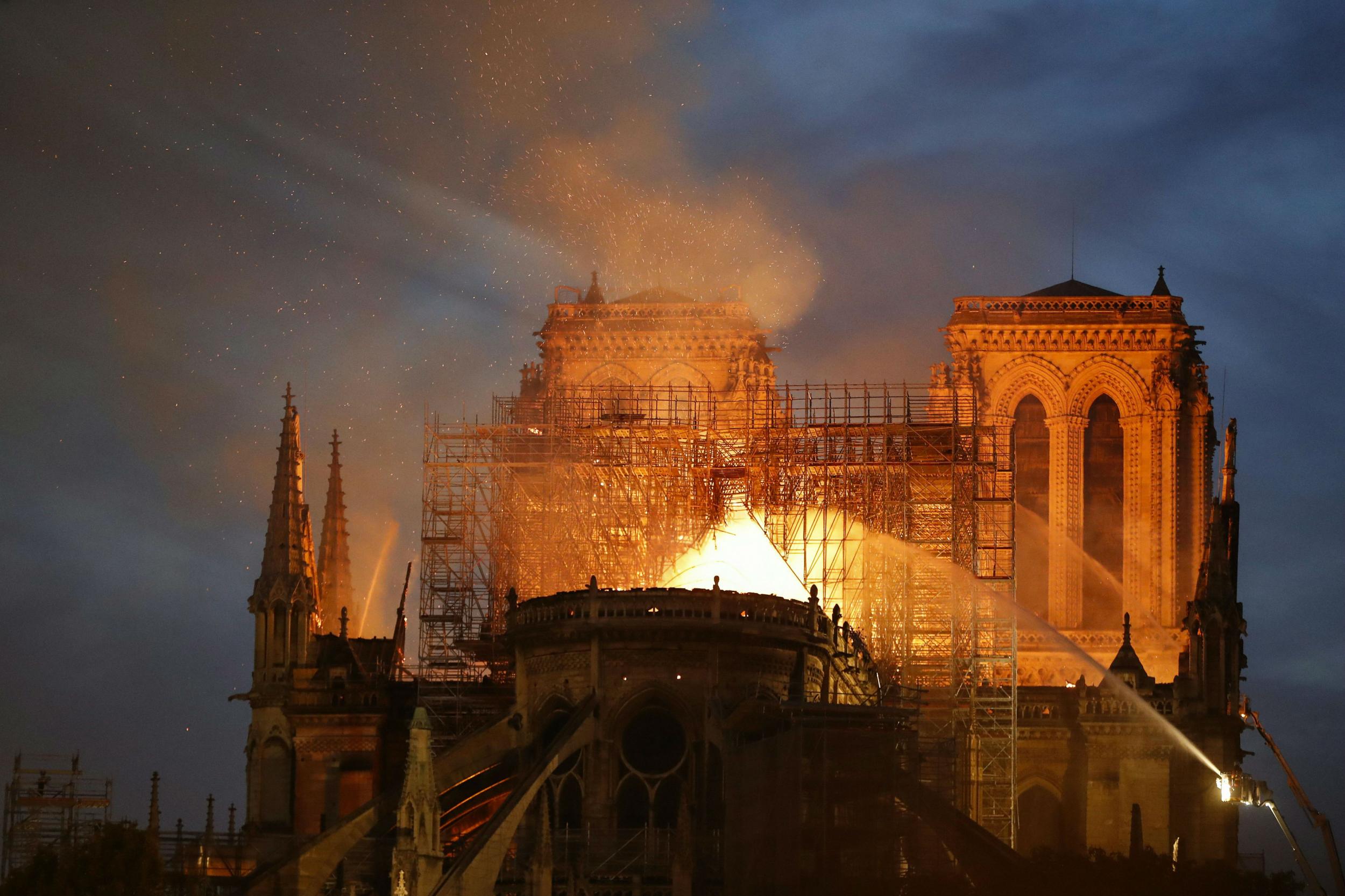 Notre Dame Cathedral Structure Saved From Total Destruction In Huge   Notredame Saved 