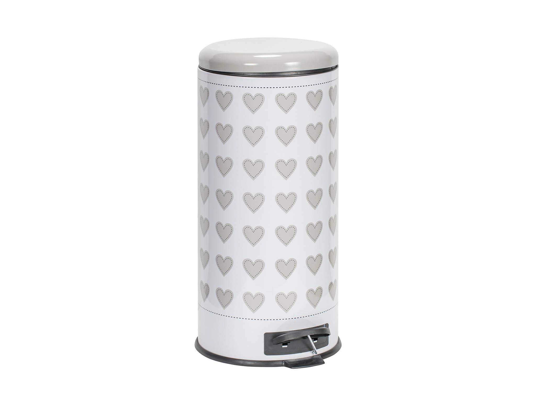Pedal Bin Ribbed 5 Litre Small