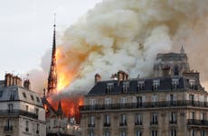 Devastating photos and videos show Notre Dame cathedral fire