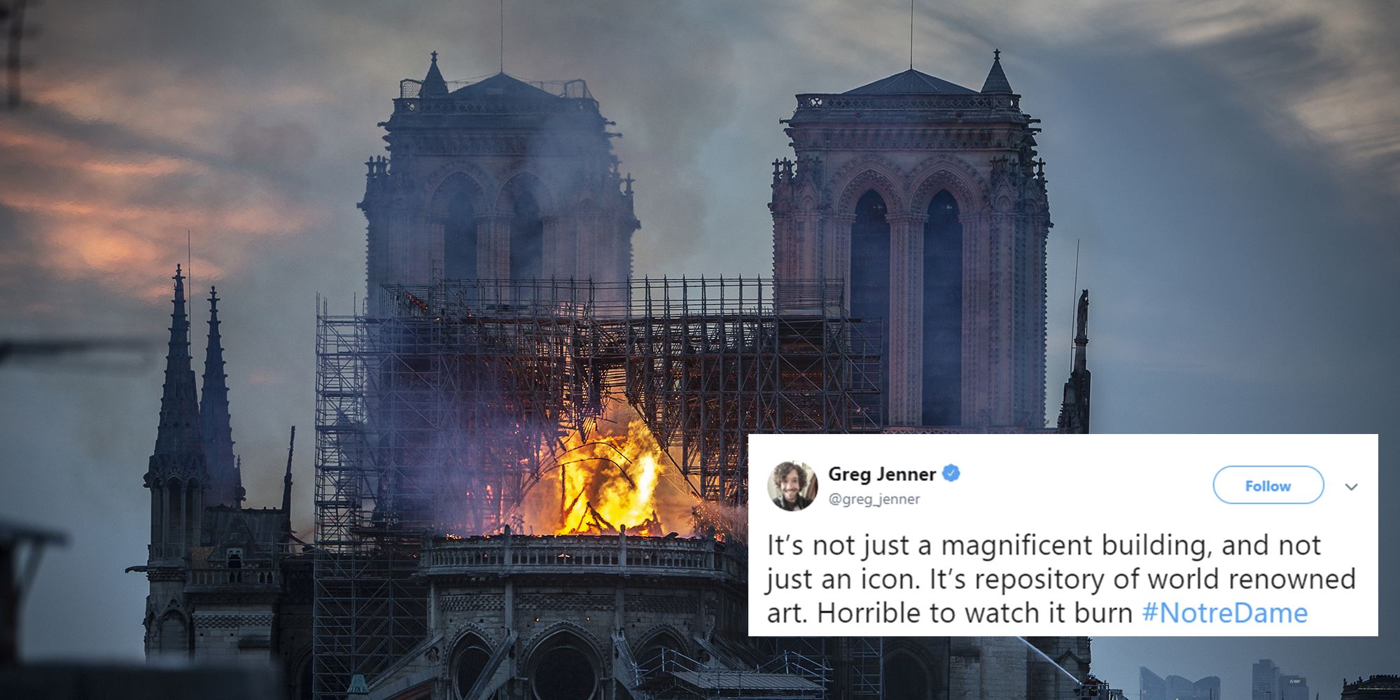 Notre Dame cathedral fire: Newspaper front pages after Paris tragedy