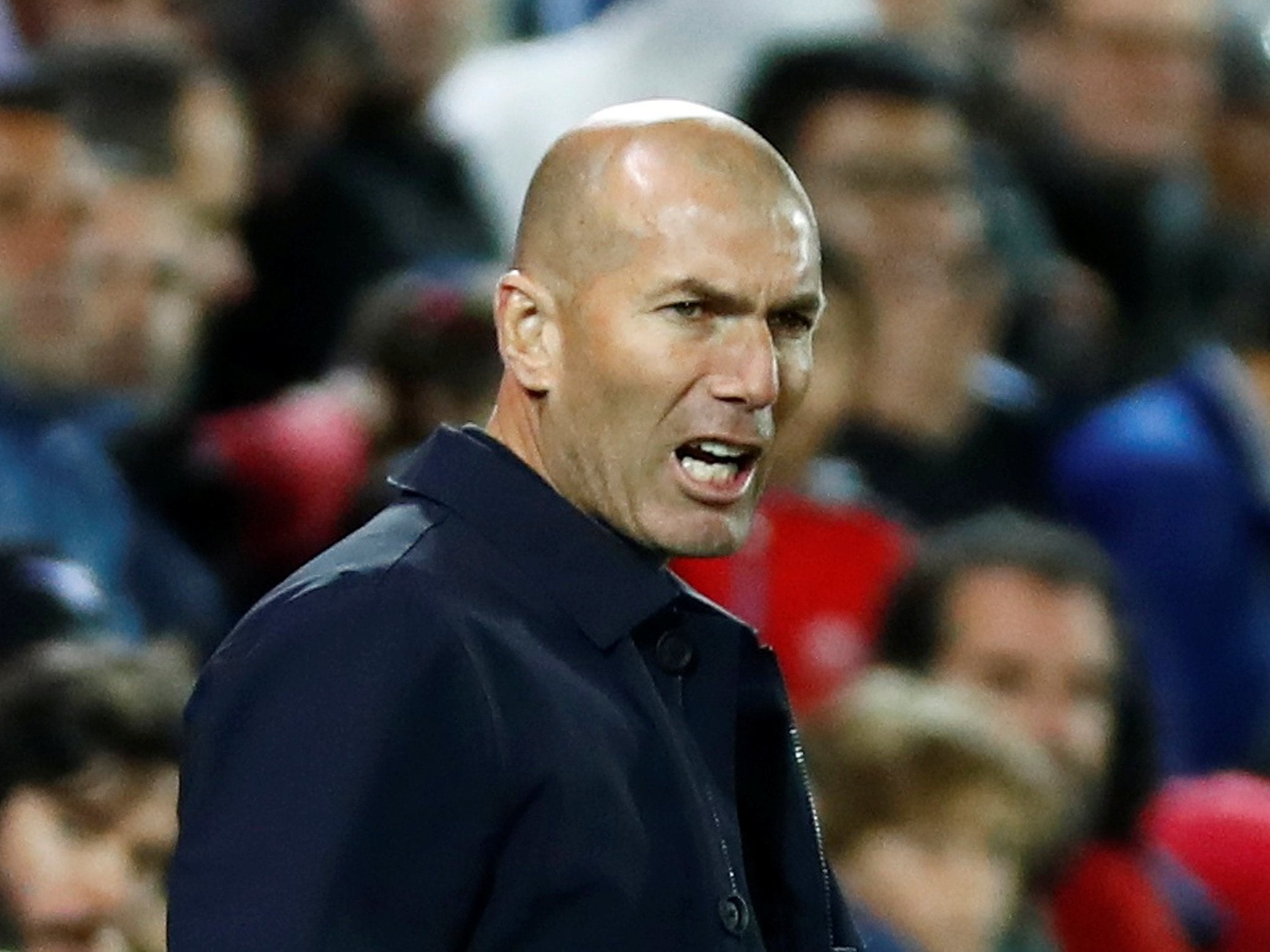 Zinedine Zidane was angry with Real Madrid's performance in the 1-1 draw with Leganes