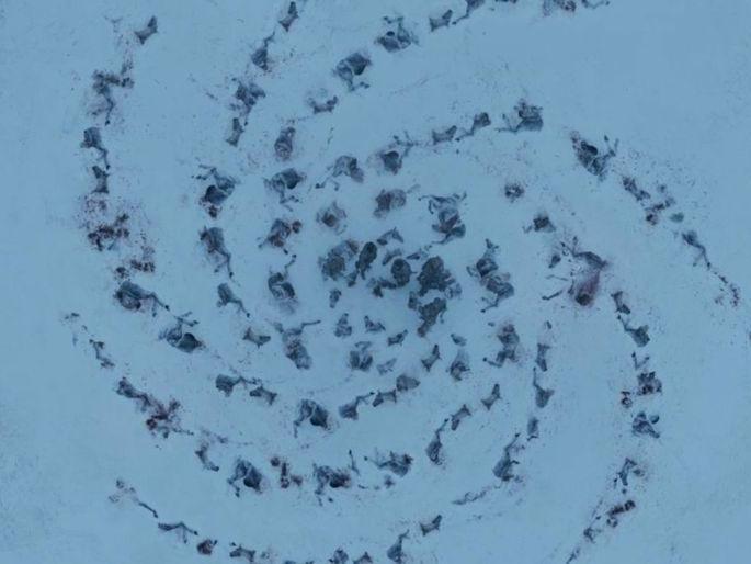 It’s not the first time we’ve seen this symbol left behind by the Night King (HBO)