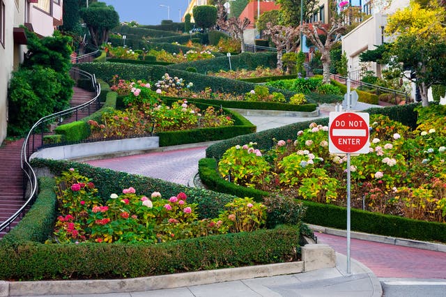 Lombard Street has become a major tourist attraction