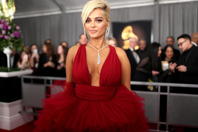 Bebe Rexha attends the 61st Annual Grammy Awards at the Staples Centre on 10 February, 2019 in Los Angeles, California.