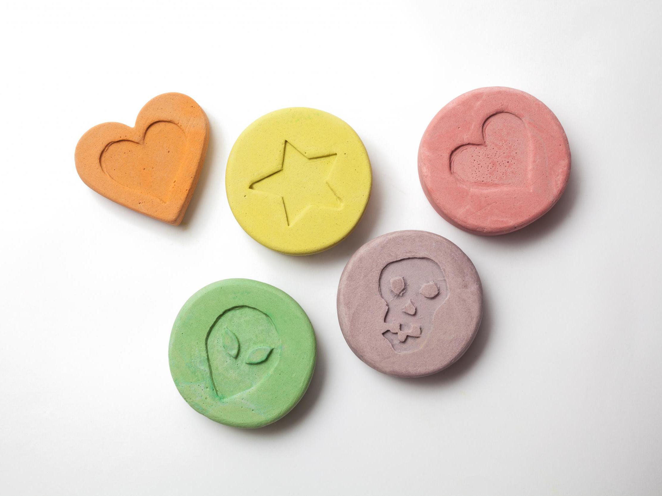 File image of ecstasy pills.