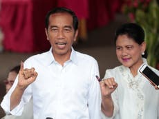Indonesian president wins second term as opposition rejects results