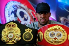Six potential Joshua opponents after Miller 'fails drugs test'