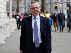 Michael Gove is great at green policies – when they make him look good