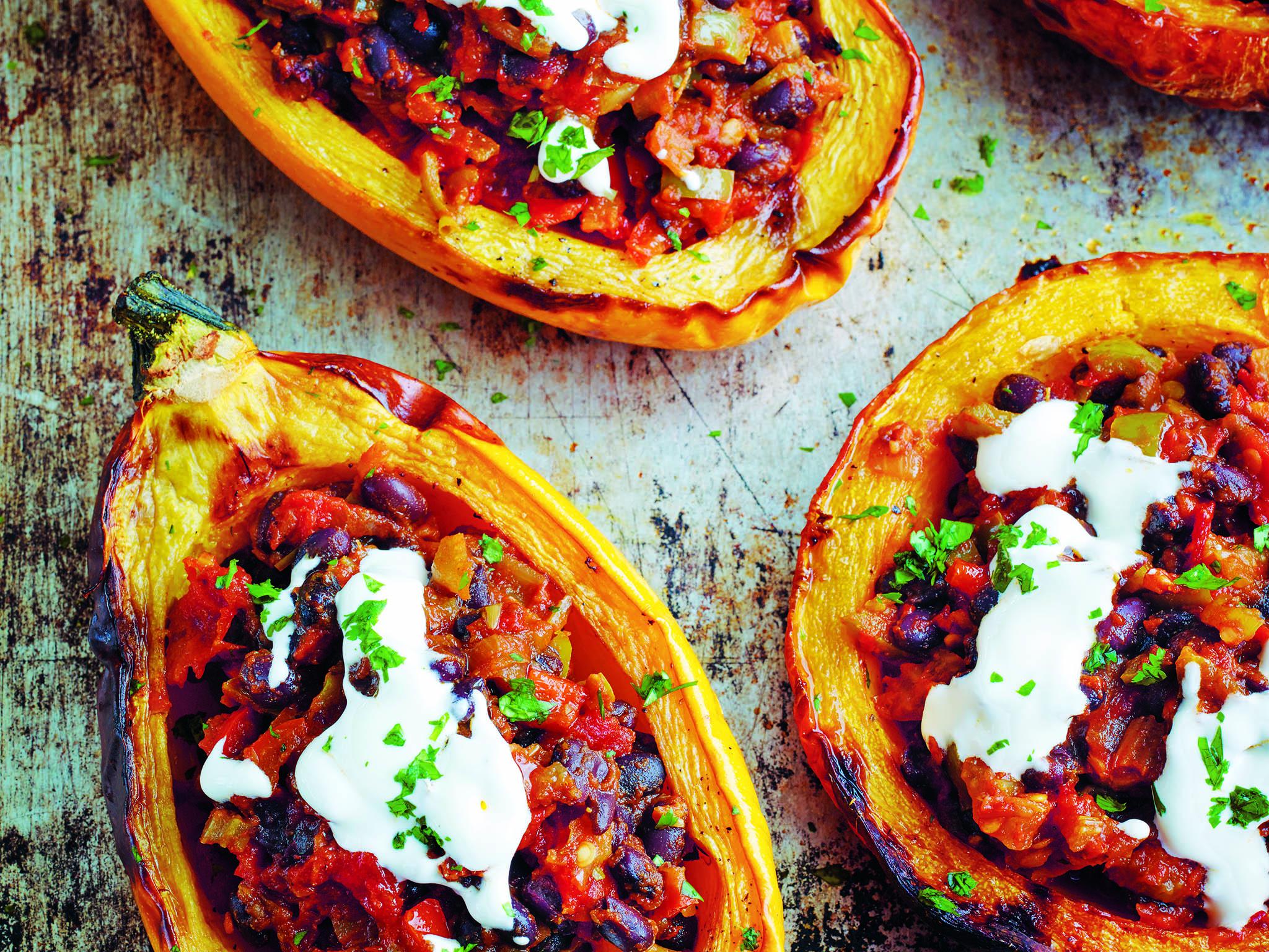 This dish opens up a world of serving suggestions, including stuffed in a squash