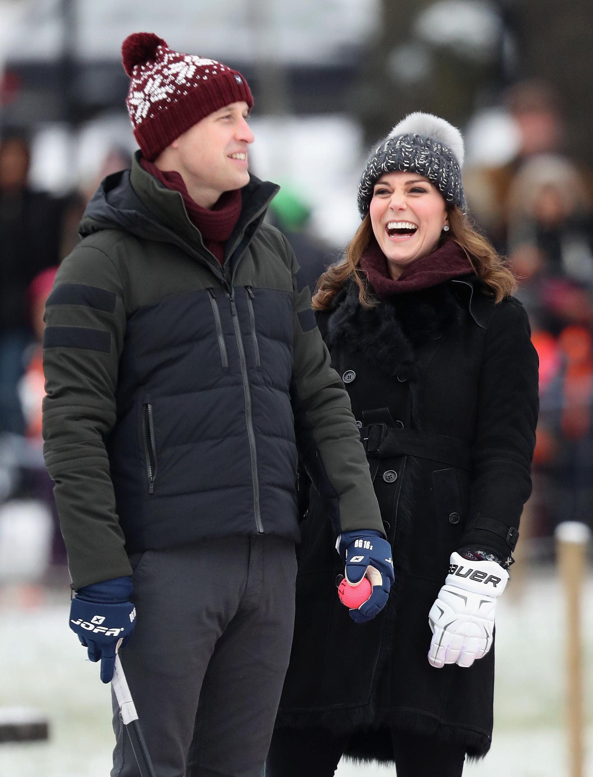 Prince William and Catherine, Duchess of Cambridge, in Stockholm