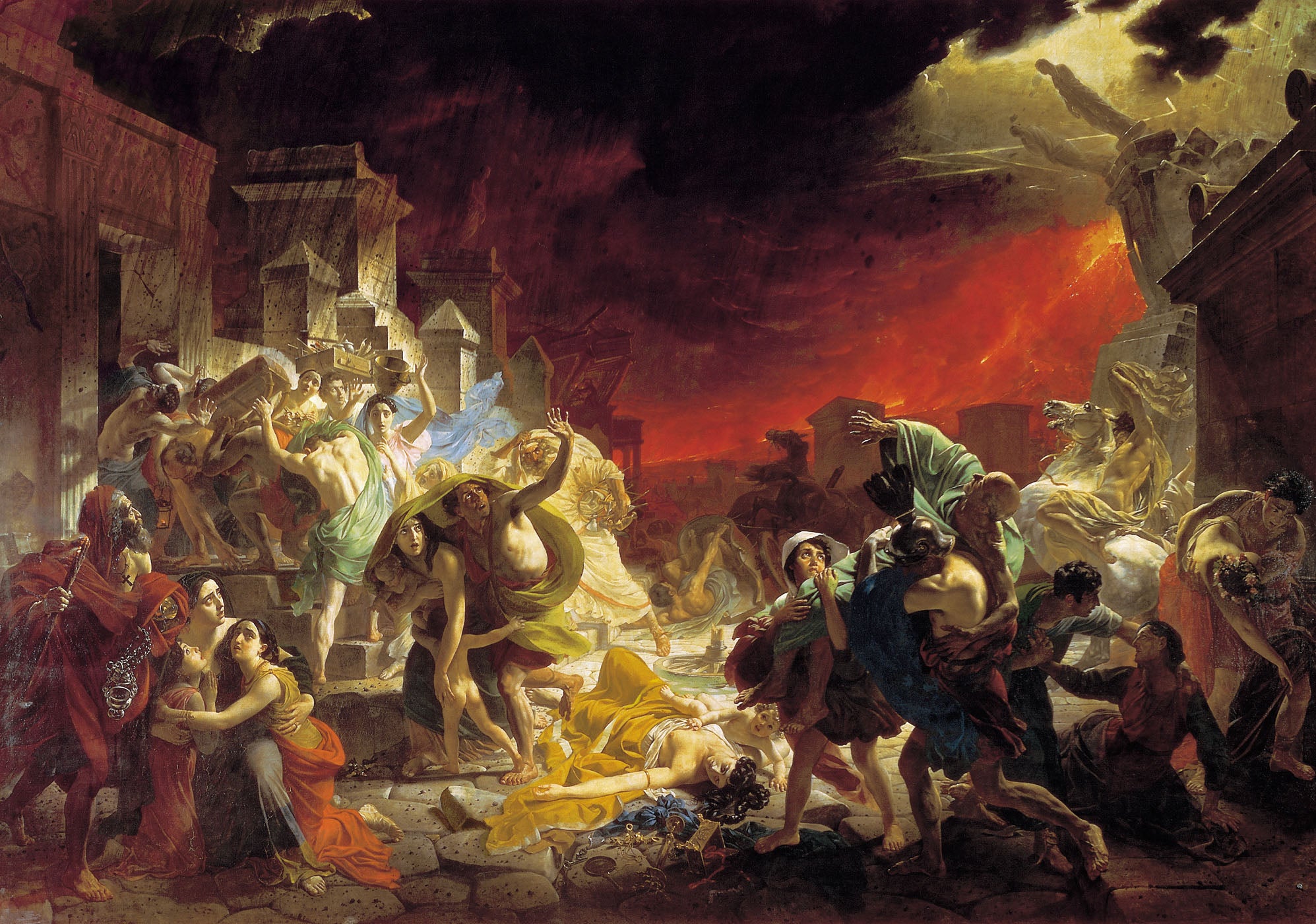 The Last Day of Pompeii, Karl Briullov, 1827–1833