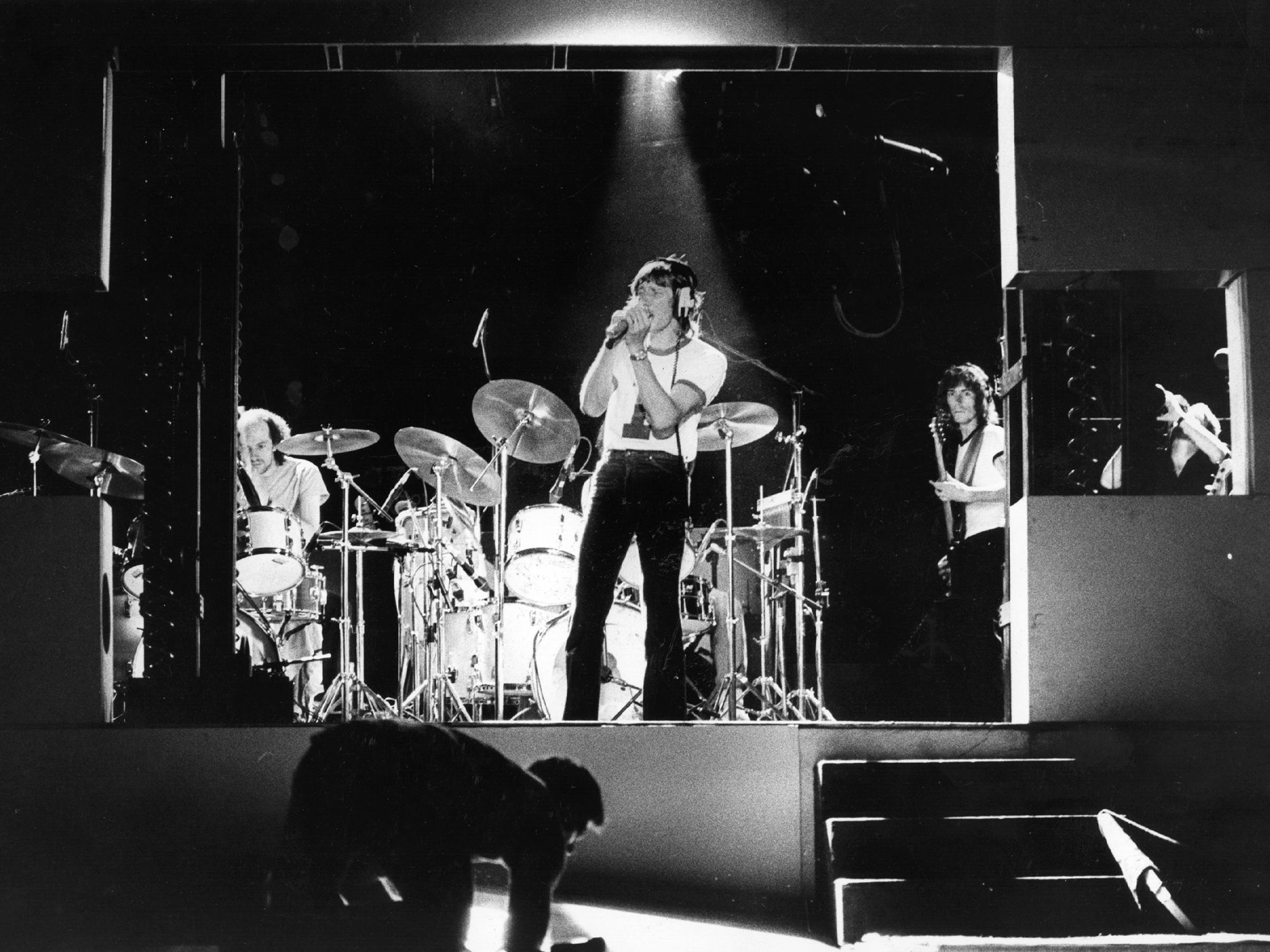 Pink Floyd rehearsing before a concert in London. The band’s ‘Summer ’68’ makes the Top 10