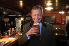 Tories and Labour to lose out to Farage’s Brexit Party in EU elections