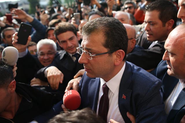 Newly elected Istanbul mayor Ekrem Imamoglu