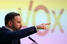 Spanish far-right party Vox excluded from election debate