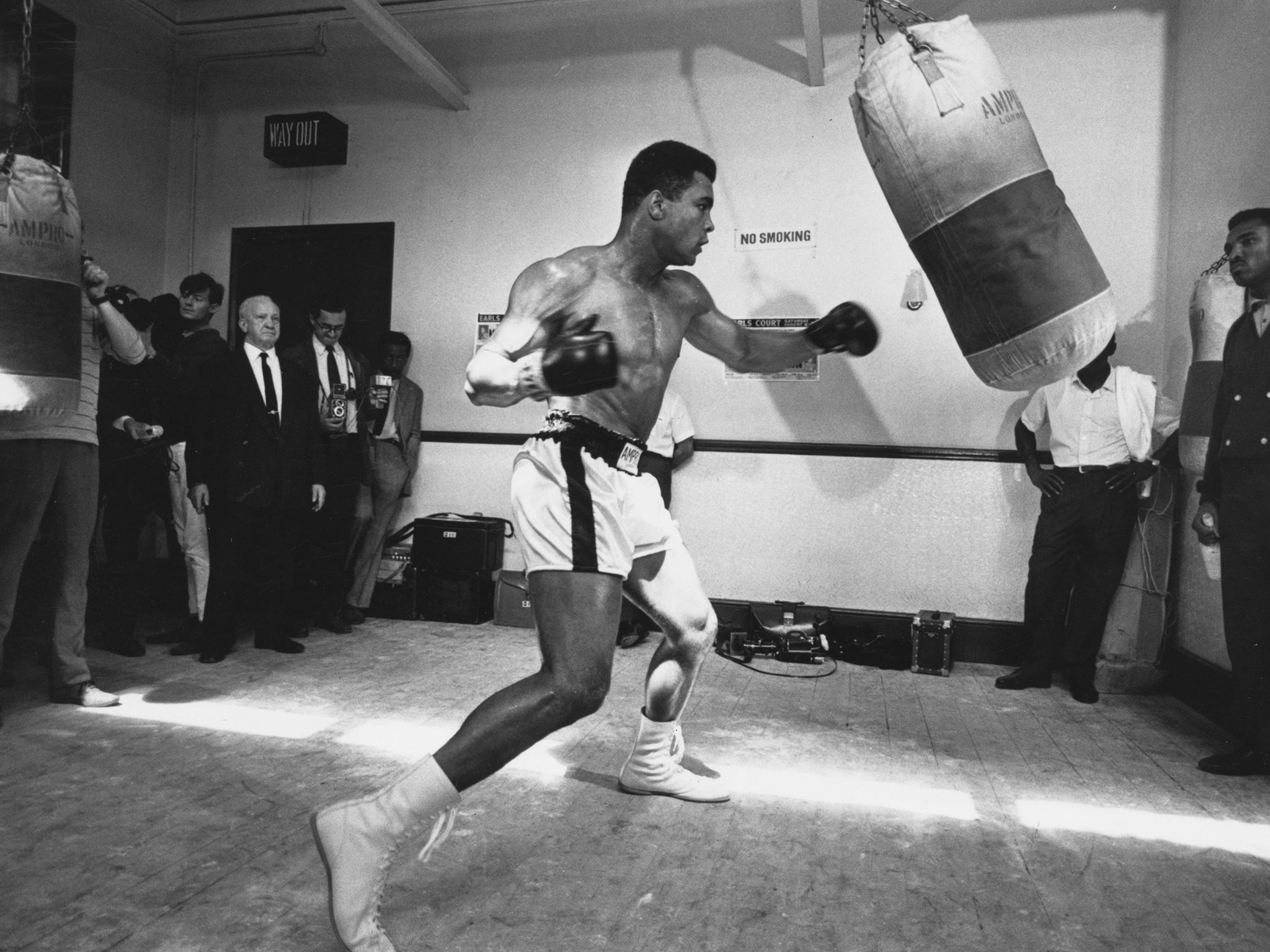 Muhammad Ali was world heavyweight champion until he was stripped of his title in 1967