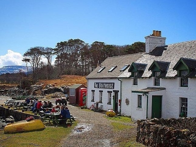 The Boathouse on Ulva