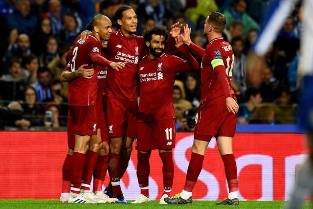Liverpool are through to the Champions League's last four