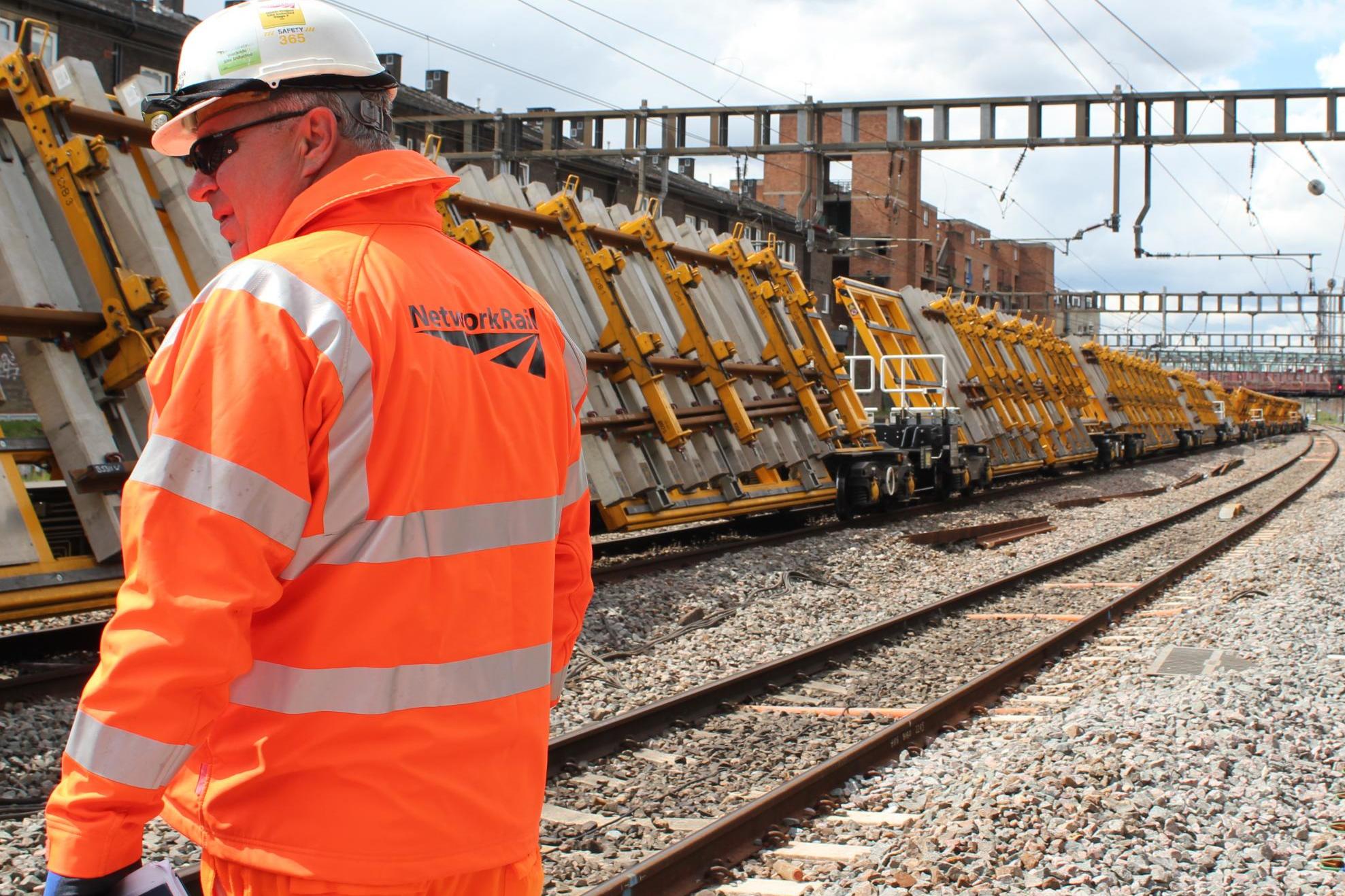 Work in progress: ‘Christmas, Easter and bank holidays are the best times for upgrades that need major lines to be closed’