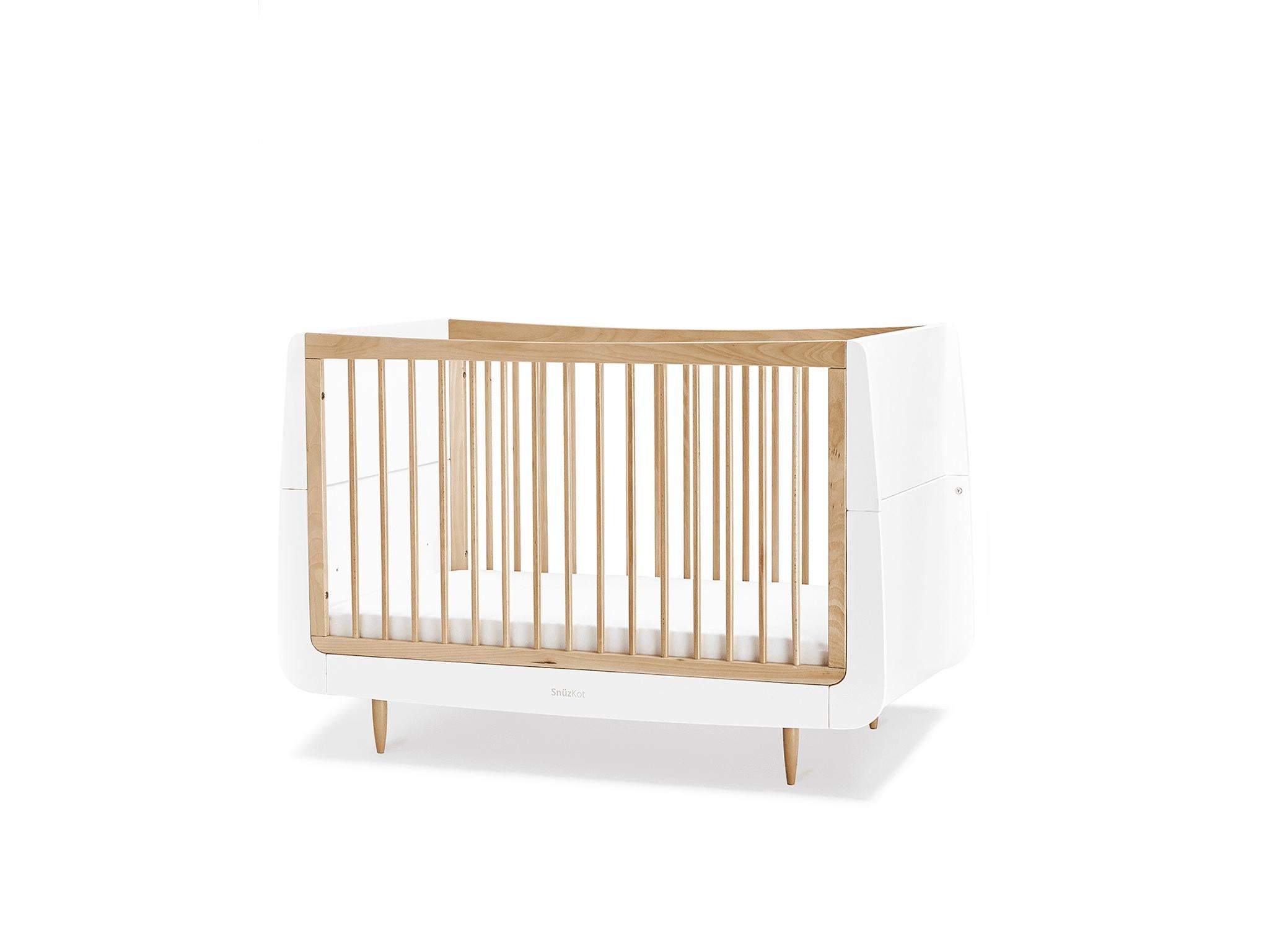 white and pine cot