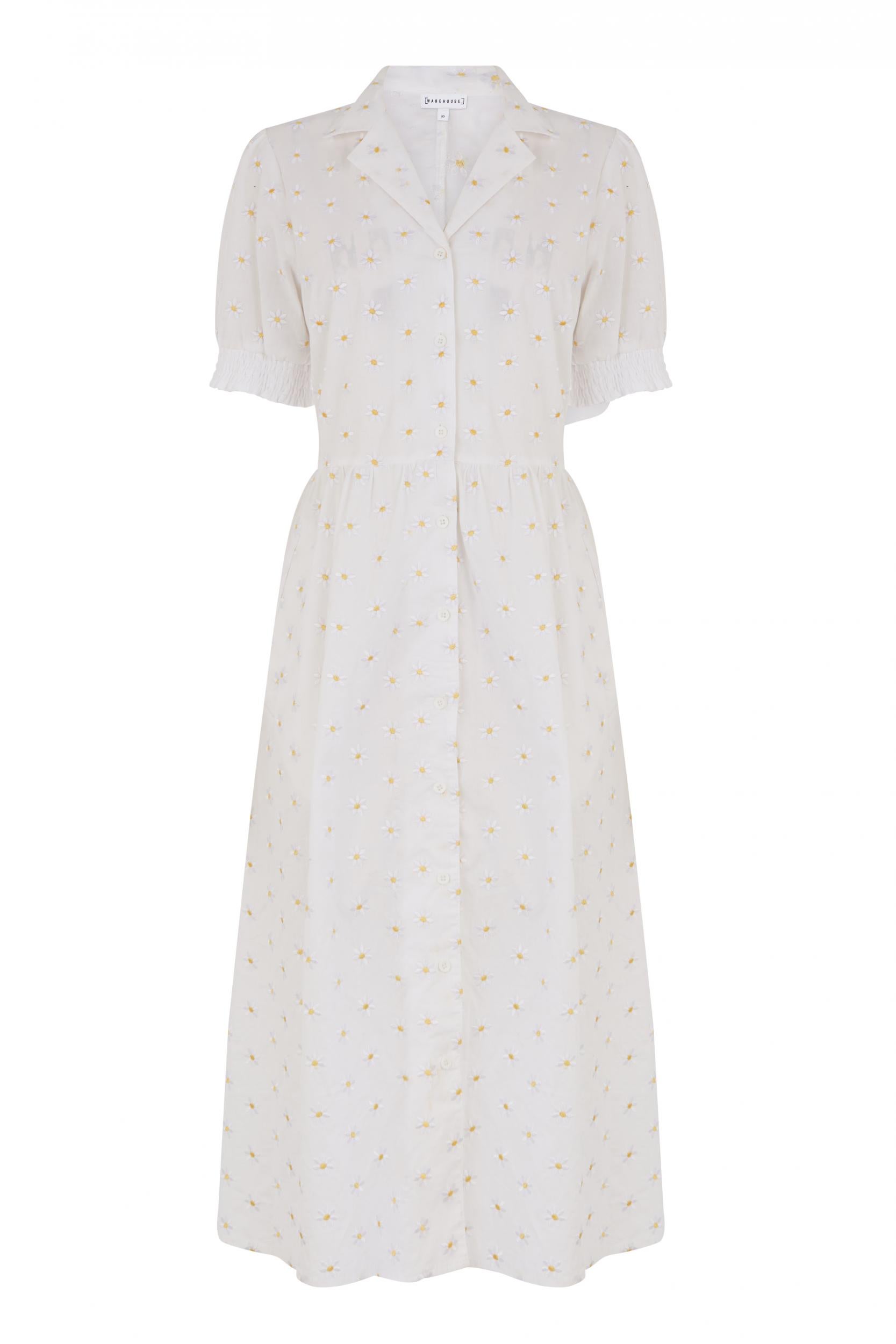 warehouse daisy tiered maxi dress
