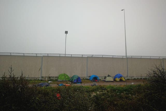‘People are pitching their tents on the side of the motorway. They’re sleeping in the surrounding area but they’re just further into the margins of society’