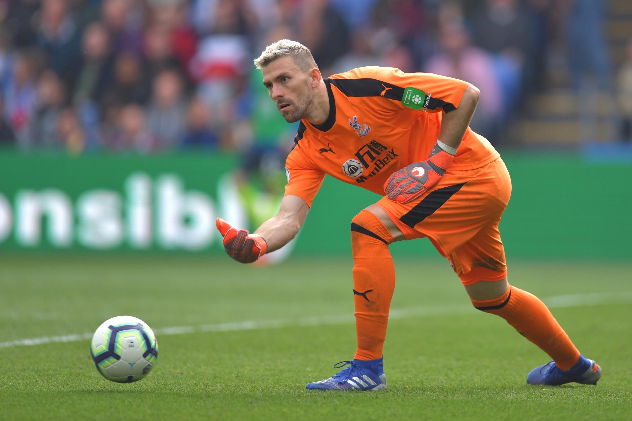 Guaita's platinum blond hair happened very much by accident, he reveals
