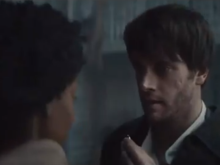 In the advert, the man tells the woman that they can escape together to the north
