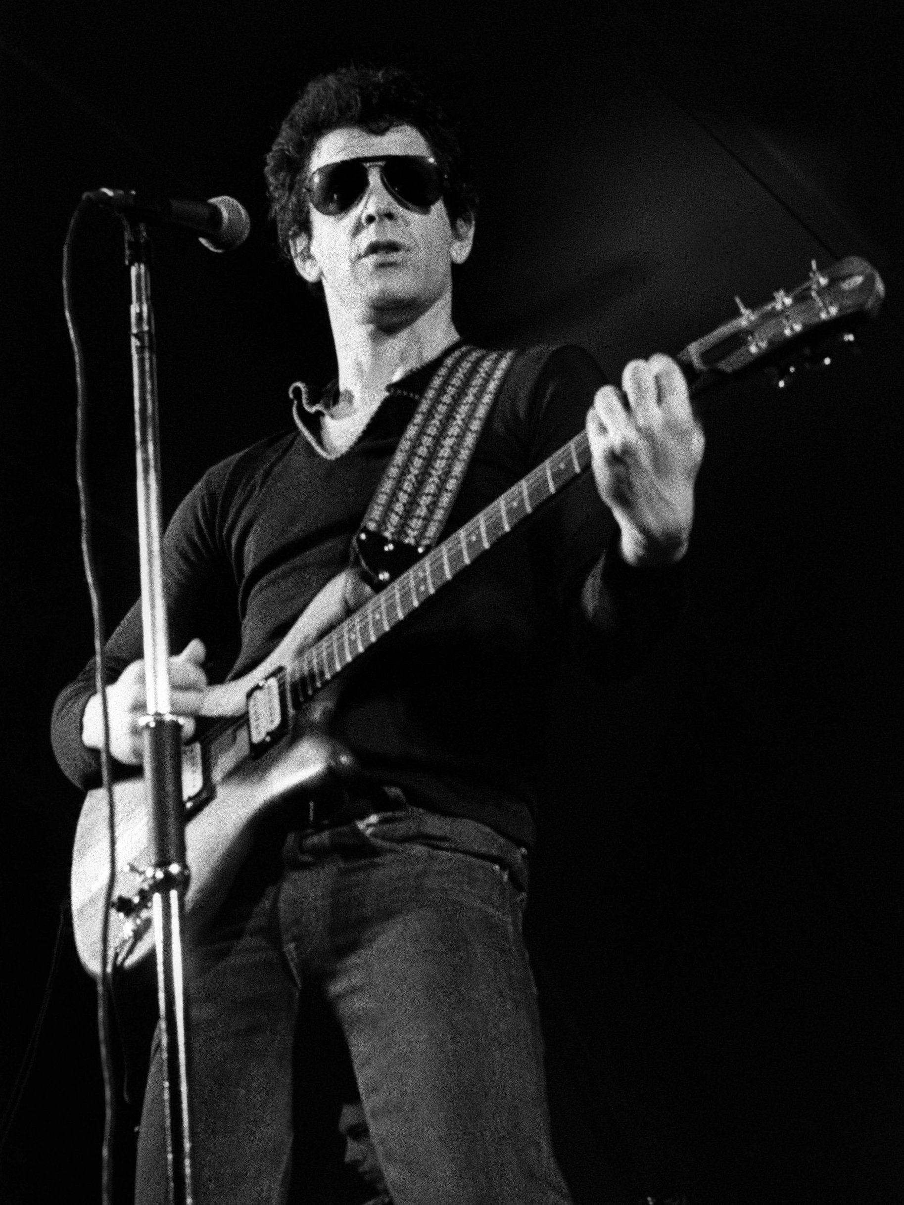 Reed live in 1977