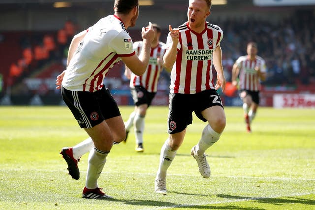 The Blades kept up the pressure on Leeds in the race for promotion