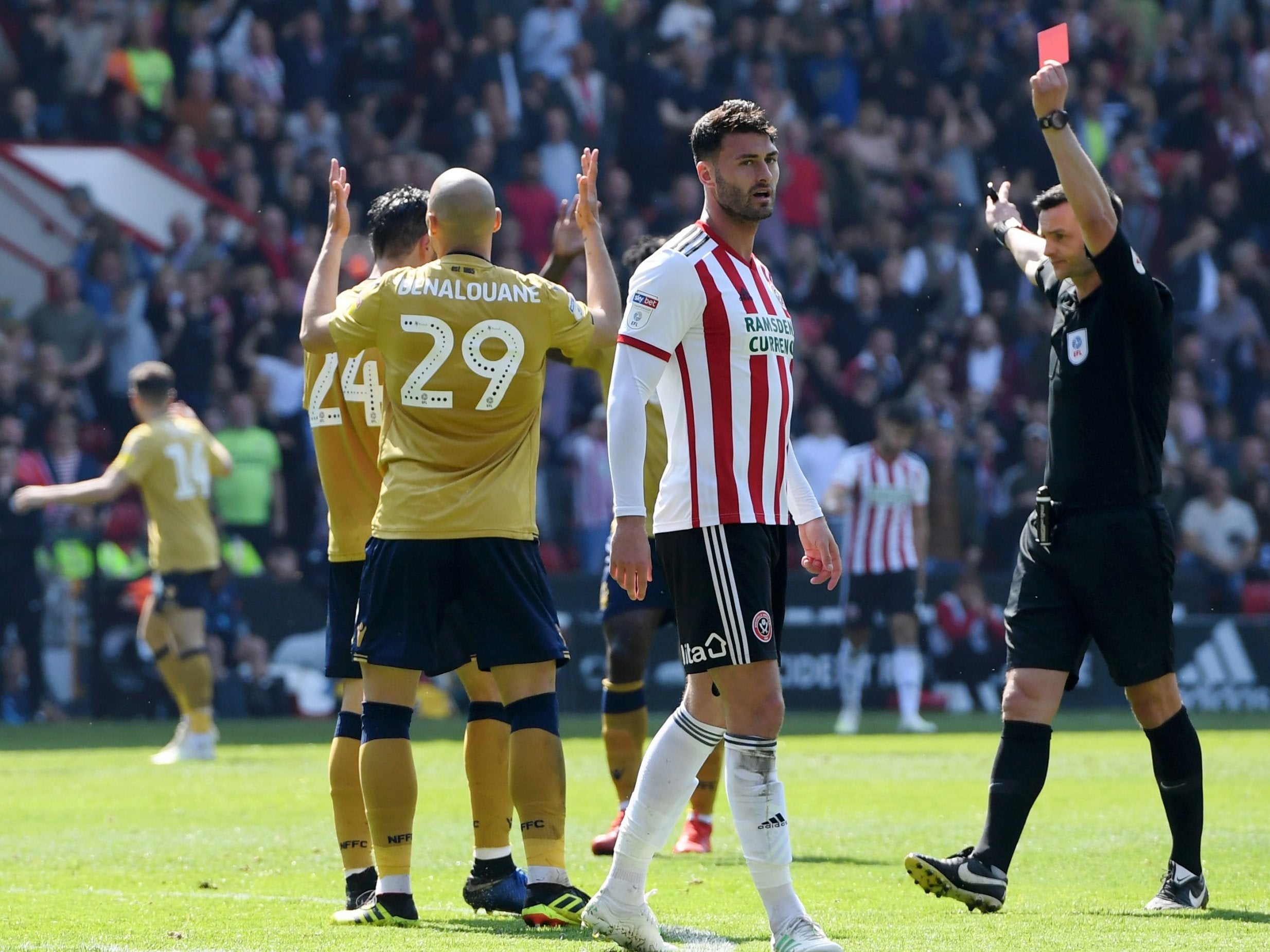 Benalouane was dismissed