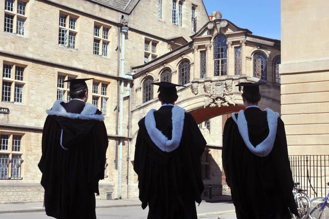 The government will need to give universities top-up funding to make up for a significant loss of income
