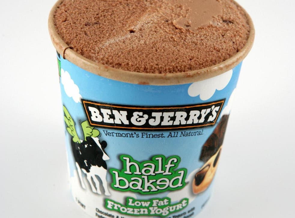 Ben and Jerry's 'Half Baked' ice cream