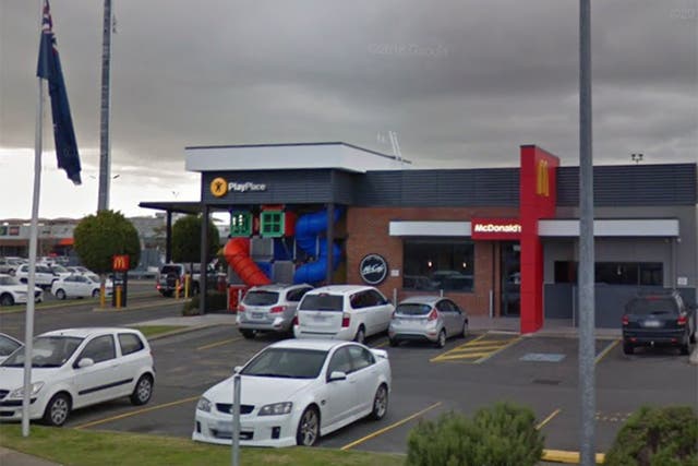 McDonald's has said they are investigating how the condom ended up in one of their restaurants near Perth, Australia