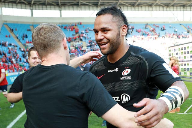 Billy Vunipola claimed the man of the match award as Saracens beat Munster 32-16 in the Champions Cup semi-final