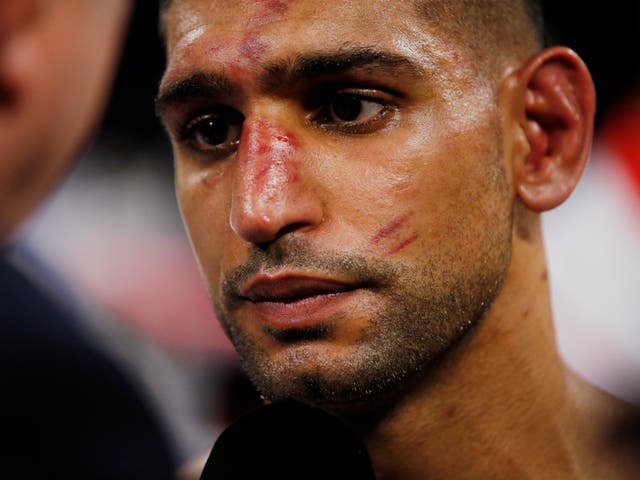 Amir Khan has vowed to fight again so he doesn't end his career with the Terence Crawford defeat