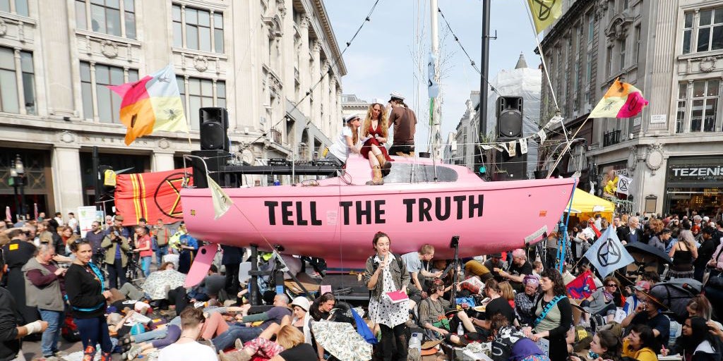 London air quality better since Extinction Rebellion climate change protests began
