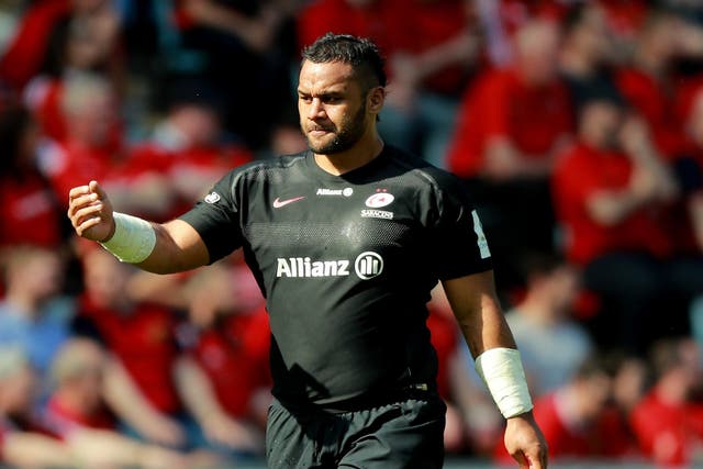 Billy Vunipola was confronted by a Munster supporter after Saracens' victory at the Ricoh Arena