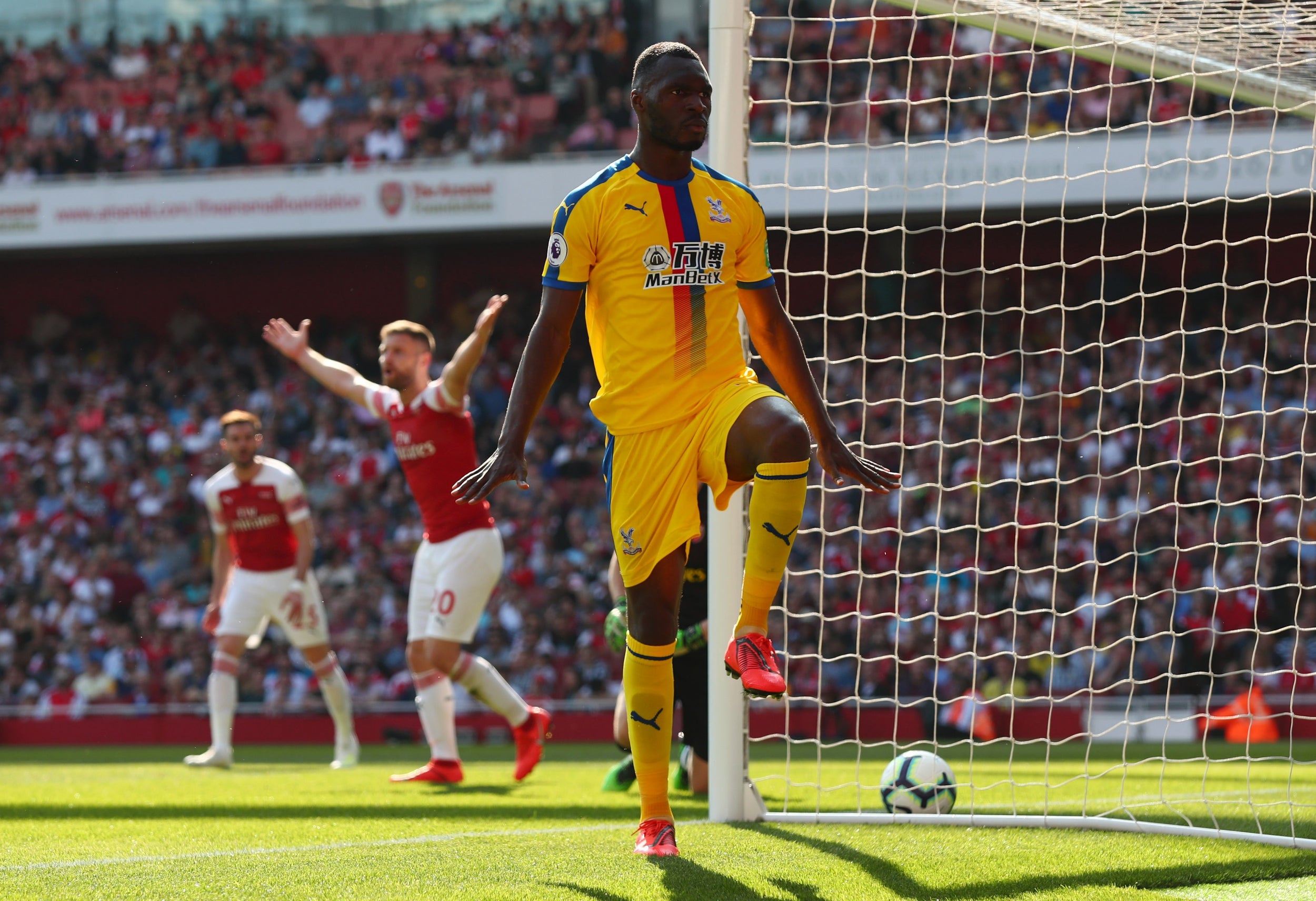 Benteke scored his first goal in nearly a year (Getty)