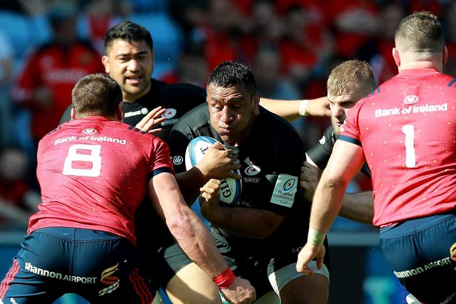 Mako Vunipola praised his brother Billy for his self-control in not reacting to Munster fans' boos