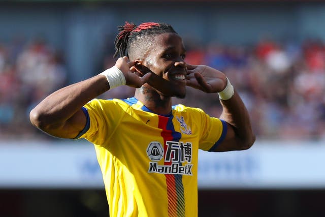 Wilfried Zaha could help end Cardiff's stay in the Premier League