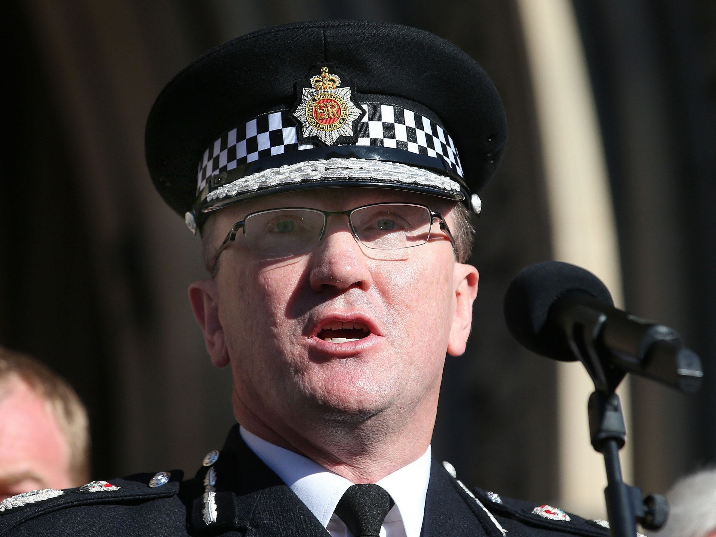 Greater Manchester Chief Constable Ian Hopkins
