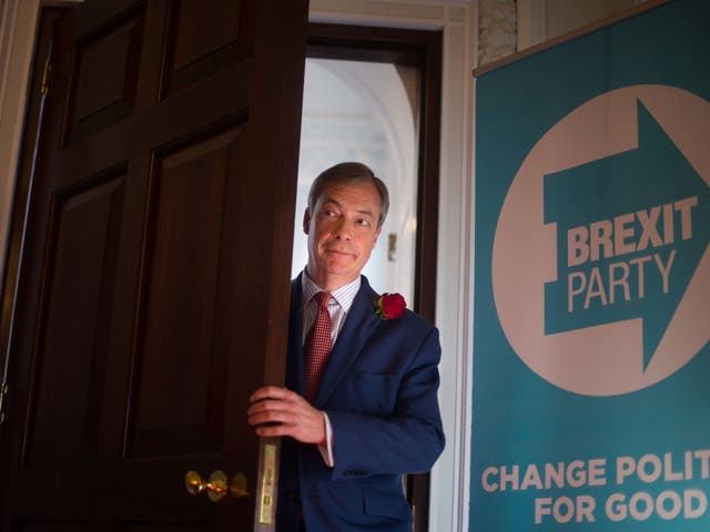 Farage is confident his party will sweep the board at the 23 May elections