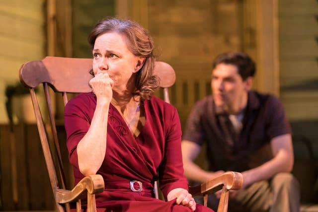 Sally Field and Colin Morgan in 'All My Sons'