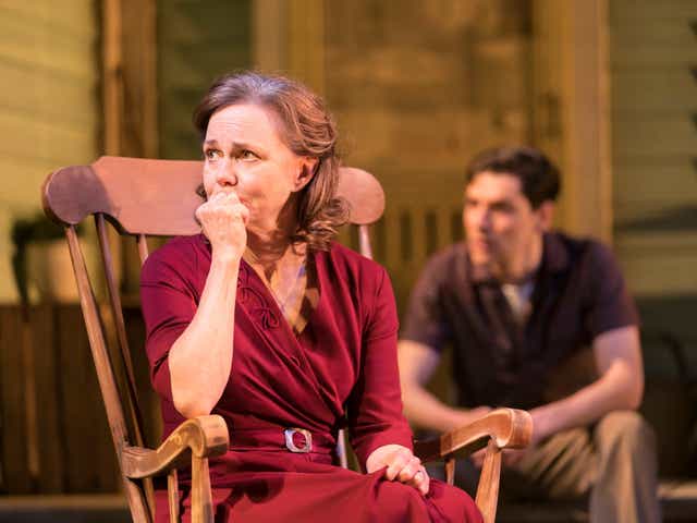 Sally Field and Colin Morgan in 'All My Sons'