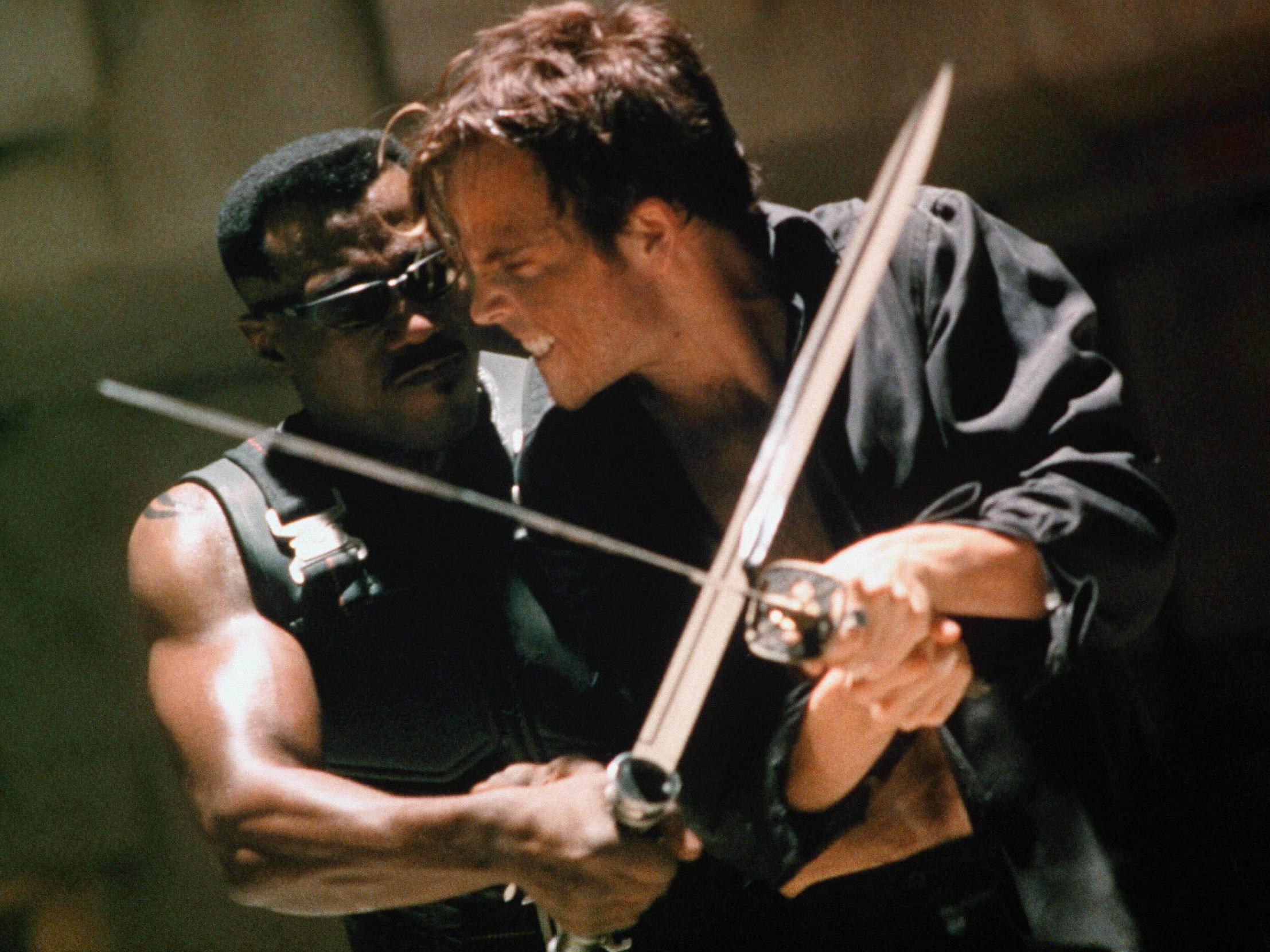 Snipes and Stephen Dorff in ‘Blade’