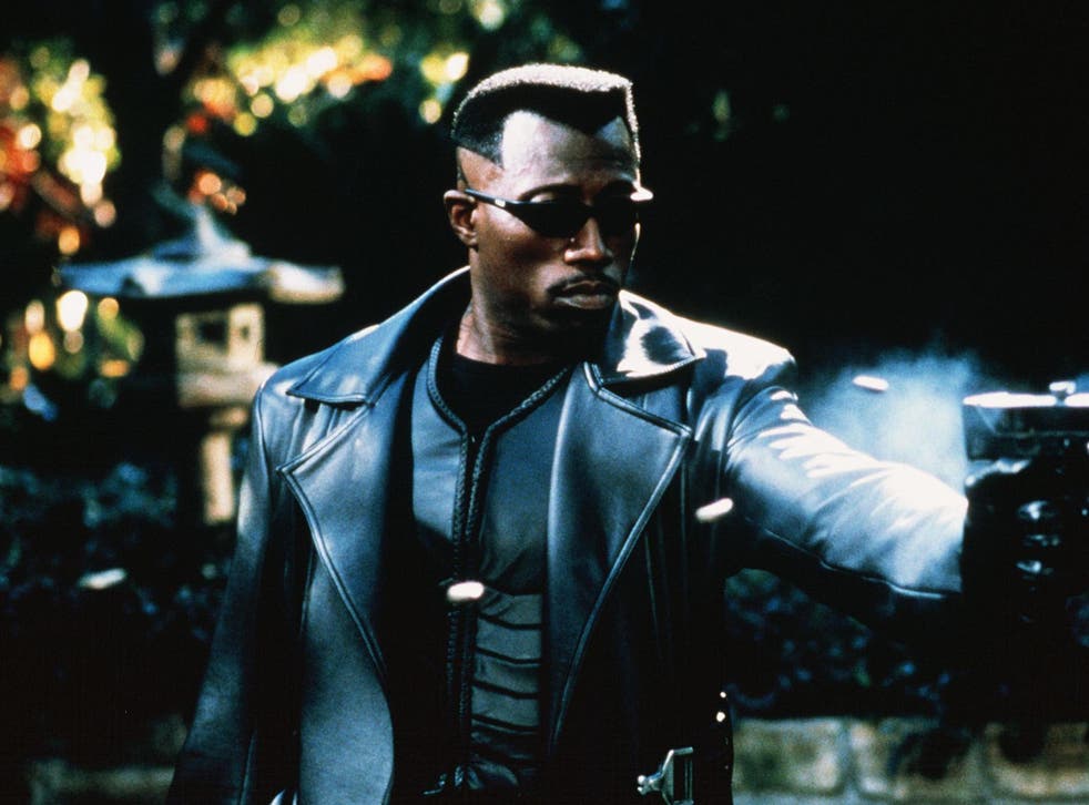 Wesley Snipes was Marvel's first African-American superhero in the 1998 film 'Blade'