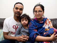 Toddler ordered to leave UK months after father starts job for NHS