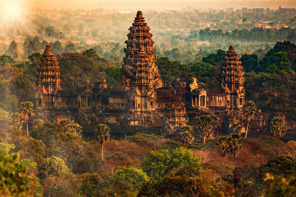 Angkor Wat is one of Unesco's most famous landmarks